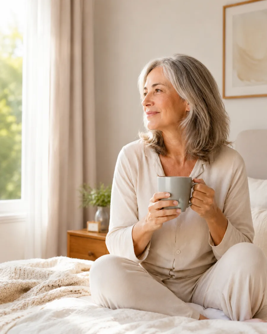 Person awake at night reflecting a nervous system sleep pattern